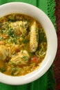 Bouillon with poultry