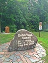 Boulder at Bukit Timah summit