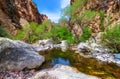 Boulder Canyon Trail Superstition Mountain Wilderness in Arizona