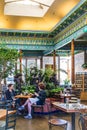 Dushanbe Teahouse in Boulder Colorado. Royalty Free Stock Photo