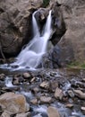 Boulder Falls in Boulder, Colorado Royalty Free Stock Photo