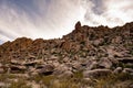 The Boulder Filled Grapevine Hills in Big Bend Royalty Free Stock Photo