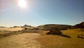 Boulder landscape near Djanet, Tassili, Algeria Royalty Free Stock Photo