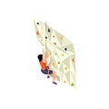 Bouldering Isometric Icon