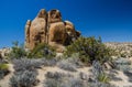 Boulders in Joshua Tree National Park, California, US. Royalty Free Stock Photo