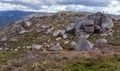 Boulders rocks of the Sierra de Estrella portugese national park