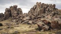 Epic Rock Formations In A Field: A Romanticized Wilderness