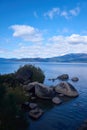 Sand Harbor State Park in Lake Tahoe Royalty Free Stock Photo