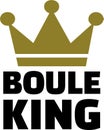 Boule King Royalty Free Stock Photo