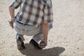 Boules (Petanque) game Royalty Free Stock Photo