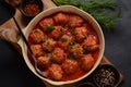 Boulettes de Poisson, Fried Fish Balls in Tomato Sauce