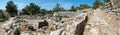 Bouleuterion panorama Royalty Free Stock Photo