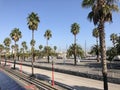 Boulevard around Darsena Nacional Marina at Port Vell