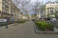 Boulevard Clichy early in the morning. Paris, France.