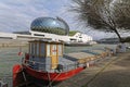 Boulogne-Billancourt, Paris Area - La Seine Musicale building on Ile Seguin Royalty Free Stock Photo