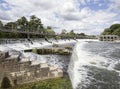 Boulters Weir Maidenhead Royalty Free Stock Photo
