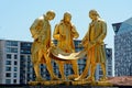 Boulton, Watt and Murdoch statue, Birmingham.