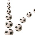 Bouncing soccer balls