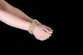 Bound hands Royalty Free Stock Photo