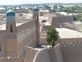 Boundaries of the city museum of Khiva in Uzbekistan.