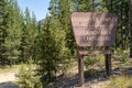 Boundary Creek complex - trailhead, launch area and campground area of Idaho, a popular spot for starting a rafting trip in the