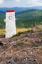 Boundary Stone Royalty Free Stock Photo