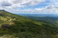 Boundless expanse. view from mountains. Chiquitania. Bolivia