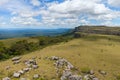 Boundless expanse. view from mountains. Chiquitania. Bolivia