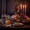 Bountiful Blessings: Thanksgiving Day Feast Brimming with Gratitude