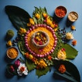 Bountiful Onam Feast: Unity in Colors