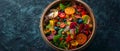 Bountiful Scraps: A Study in Abundance and Waste. Concept Food Waste, Sustainability, Agriculture,