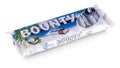 Bounty chocolate bar is a brand of American  Mars, Inc Royalty Free Stock Photo