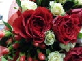 Bouqette of flowers with roses Royalty Free Stock Photo