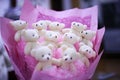A bouquet of bears Royalty Free Stock Photo