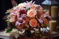 Bouquet for the Bride at the Wedding, Generative AI