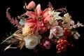 a bouquet of exquisite wedding flowers