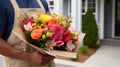 bouquet flower delivery Royalty Free Stock Photo