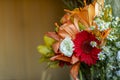 Bouquet of flowers. Bunch of flowers. Multi colored floral background.