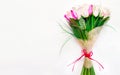Bouquet of flowers isolated on a white background