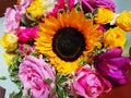 Bouquet of flowers - sunflower