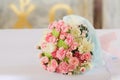 Bouquet flowers for wedding day Royalty Free Stock Photo