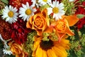 Bouquet of fresh Summer Flowers Royalty Free Stock Photo