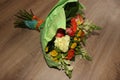 Bouquet of flowers. Roses,daisies, chrysanthemu