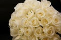 White Roses at a Wedding Royalty Free Stock Photo