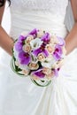 Bouquet of orchids Royalty Free Stock Photo