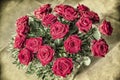 Bouquet of red roses