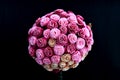 Bouquet of roses made from paper, decoration wedding Royalty Free Stock Photo