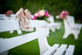 Bouquet and Shoes - Flowers for a wedding