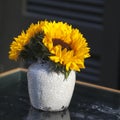 Bouquet of sunflowers Royalty Free Stock Photo