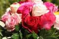 A Bouquet of wonderful different Roses